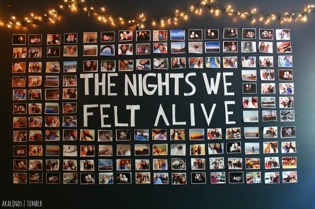 20 Ideas que te inspirar?n para poner fotos en tu pared -   22 dorm decor quotes
 ideas