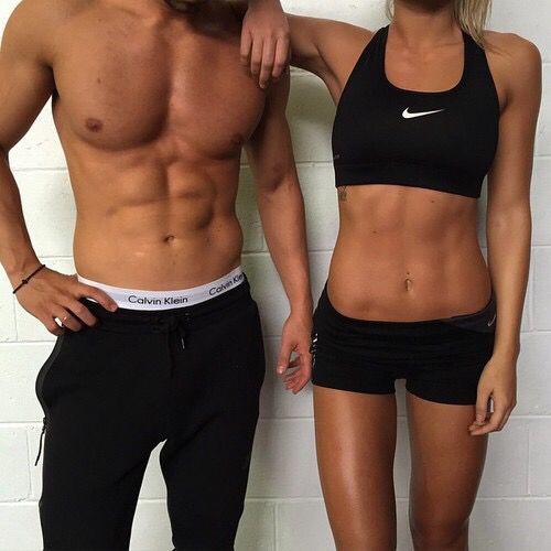 Us In a couple weeks, just with a little more meat on my thighs lol FIT couples! -   22 fitness couples training
 ideas