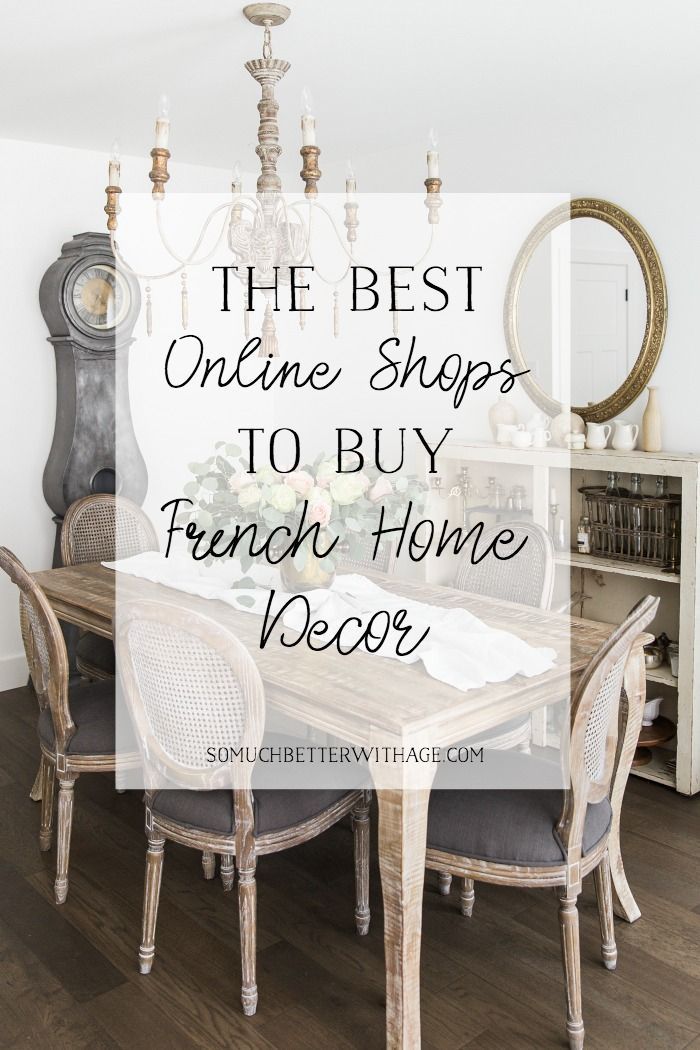 The Best Online Shops to Buy French Home Decor -   22 french decor accessories
 ideas