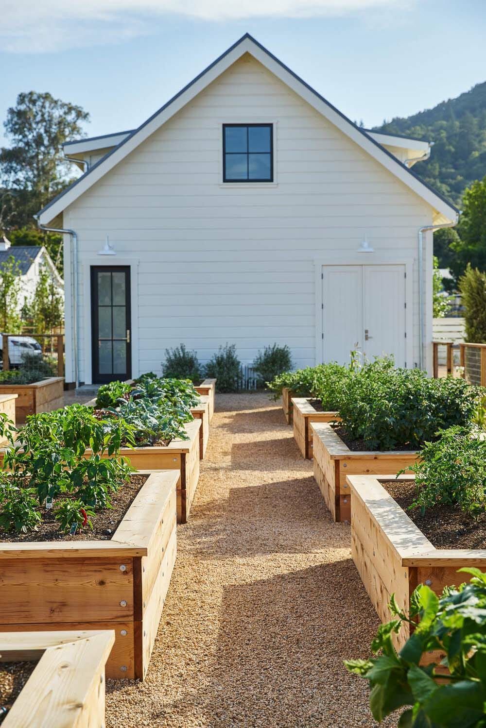 Delightful contemporary farmhouse nestled in Napa wine country -   22 garden furniture life
 ideas