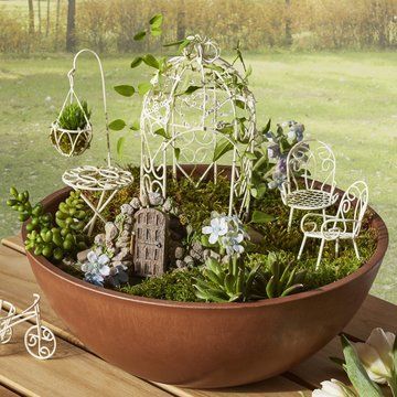 Arcadia Garden Products PSW Plastic Pot Planter -   22 garden furniture life
 ideas