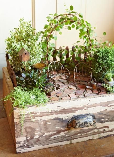 25 Creative Garden Containers -   22 mini garden boxes
 ideas