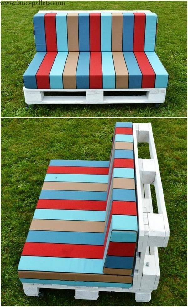 Modern Wooden Pallets Sofa Bench Ideas -   22 modern garden furniture
 ideas