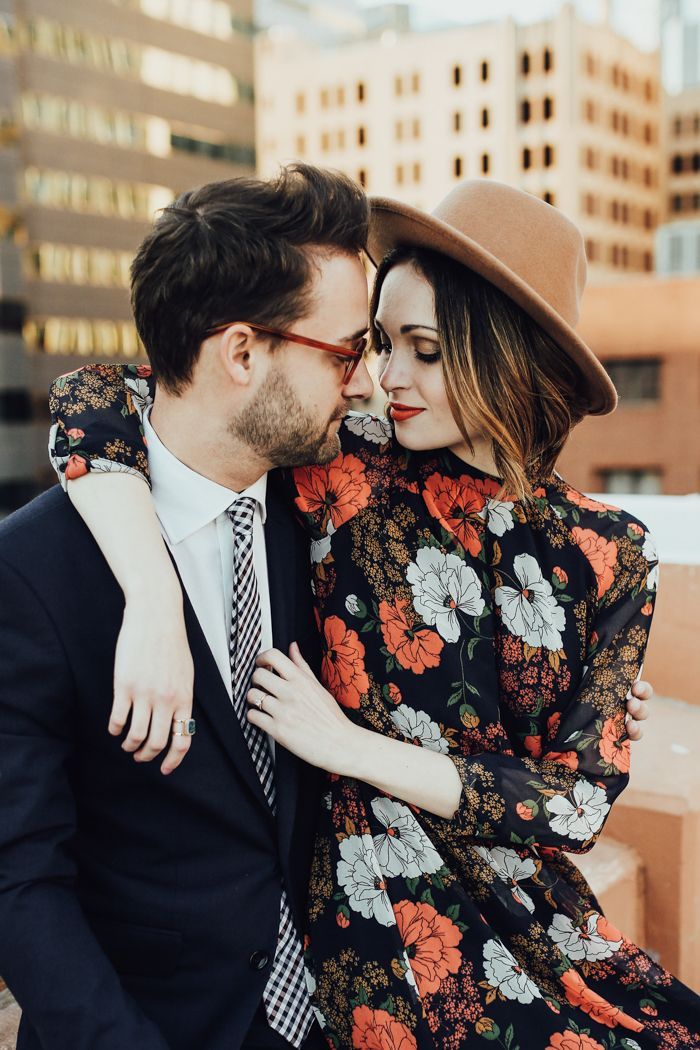 This Oklahoma City Engagement Shows Off the Couple's Killer Closets -   22 urban style photography
 ideas