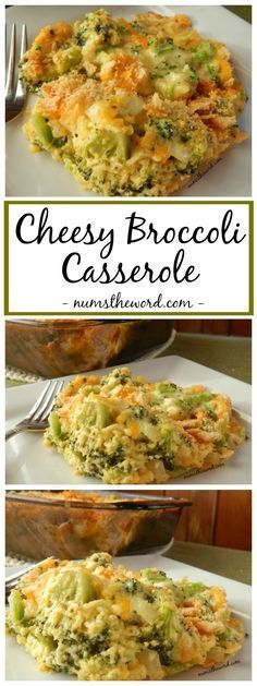 Cheesy Broccoli Cass                                                                                                                                                                                 More -   23 cheesy casserole recipes
 ideas