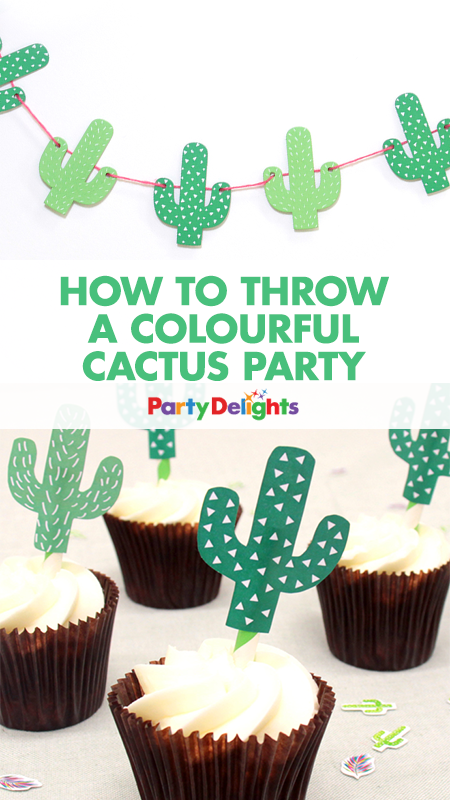 How to Throw a Colourful Cactus Party -   23 cute party decor
 ideas