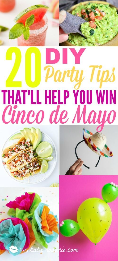 20 DIY Party Ideas for Cinco de Mayo -   23 cute party decor
 ideas