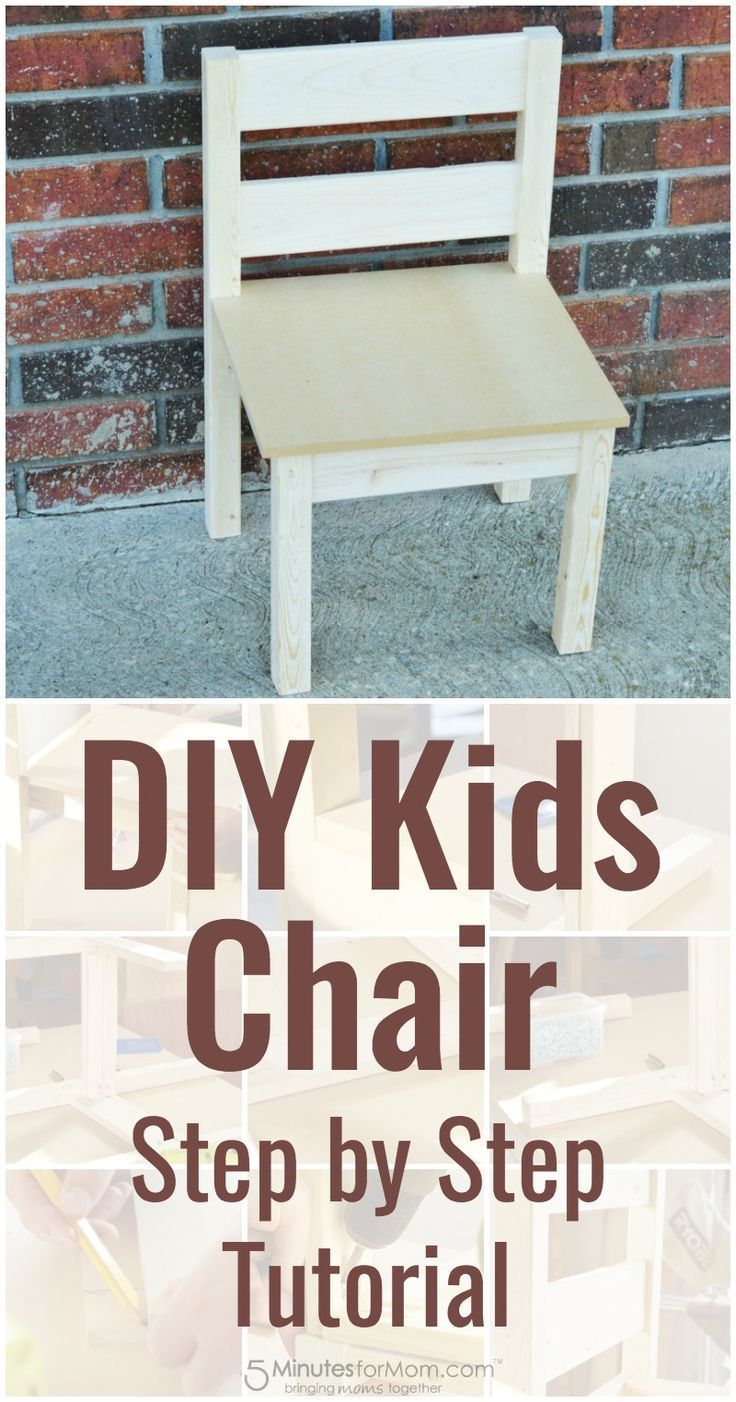 DIY Kids Chair – How To Build A Kids Chair For Beginners -   23 diy wood chair
 ideas