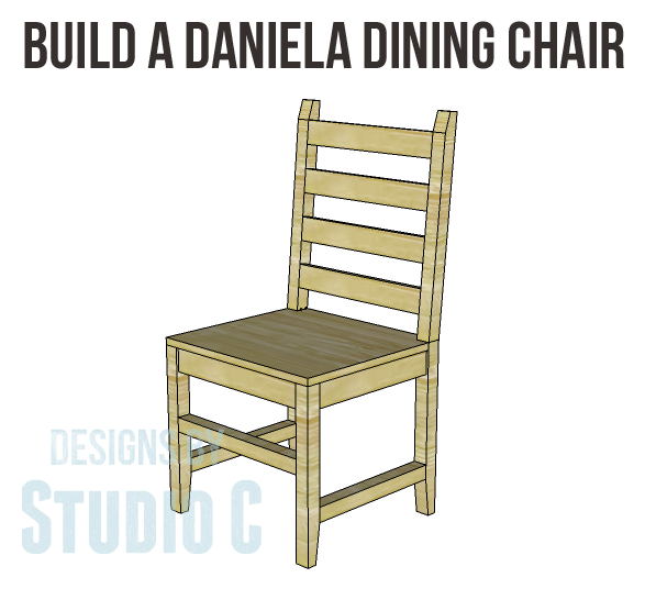 Build One Chair or Several with the Daniela Dining Chair Plans! I really love this chair design and am considering building these for myself! The Daniela dining chair plans are really easy to build... -   23 diy wood chair
 ideas
