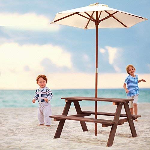 Kids Picnic Table & Bench Set -   23 garden seating picnic tables
 ideas