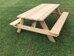 6' Master Picnic Table with Seats -   23 garden seating picnic tables
 ideas