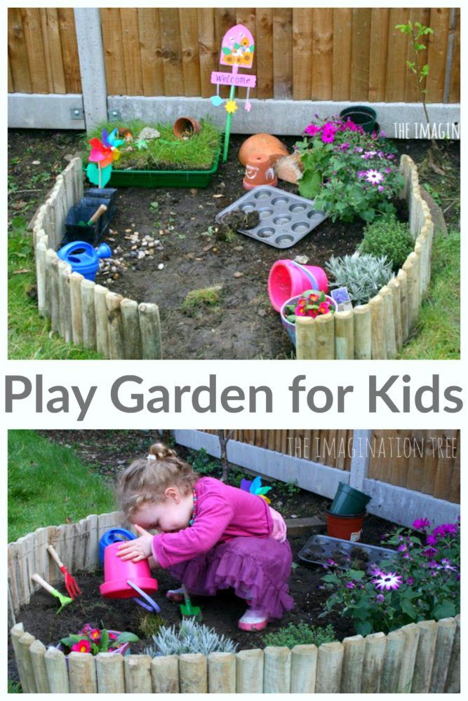 Making A Play Garden -   23 outdoor garden for kids
 ideas