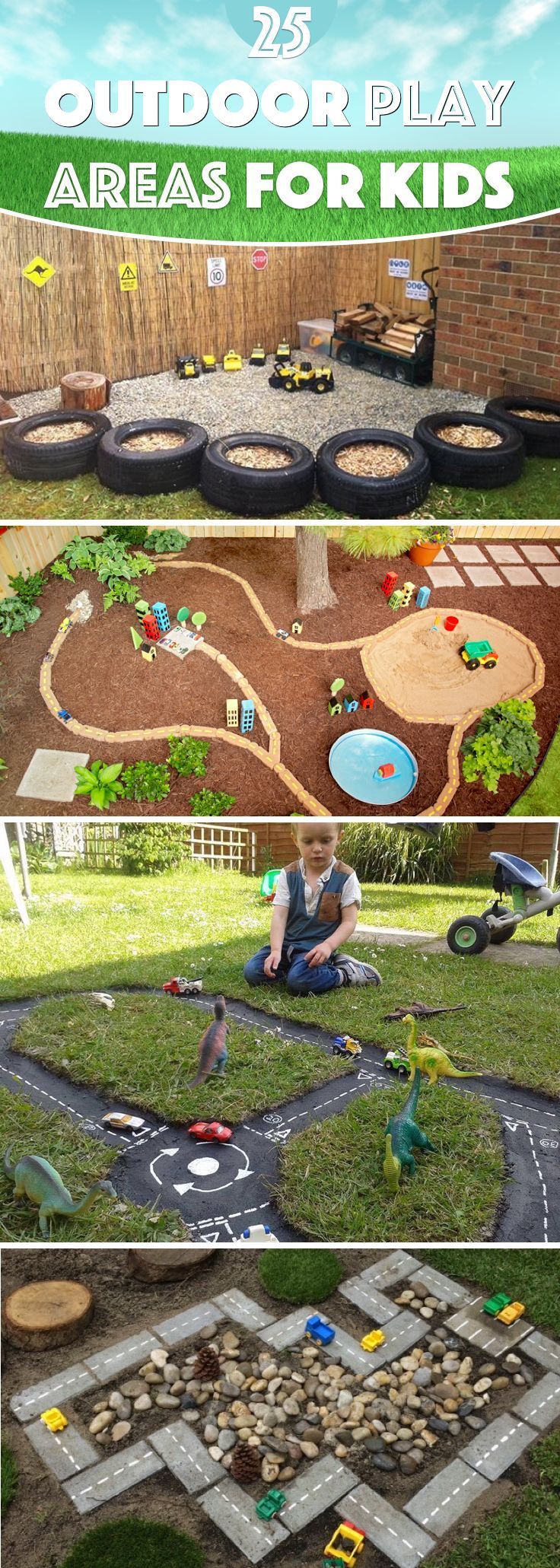 25 Outdoor Play Areas For Kids Transforming Regular Backyards Into Playtime Paradises -   23 outdoor garden for kids
 ideas