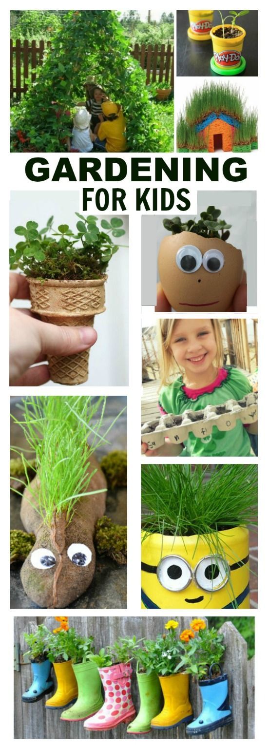Gardening Activities for Kids -   23 outdoor garden for kids
 ideas