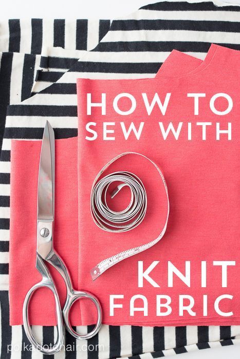 How to Sew Knits - a reference guide on -   23 sewing crafts knits
 ideas