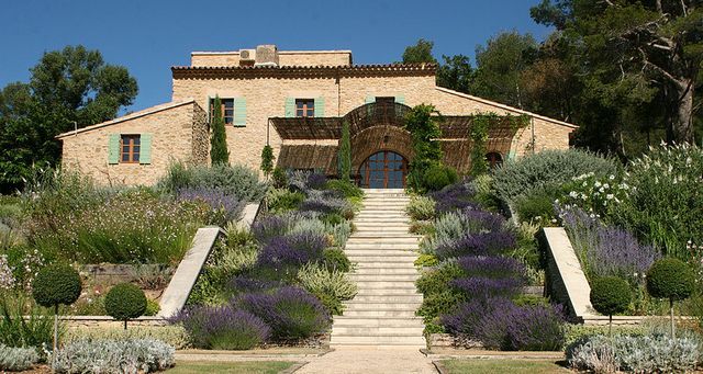 Terraced Garden in Provence -   23 terrace garden rustic
 ideas