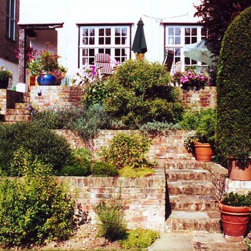 Hertfordshire Terraced Garden -   23 terrace garden rustic
 ideas