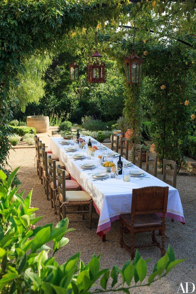 An Architect Creates a Rustic, Mediterranean-Inspired Garden -   23 terrace garden rustic
 ideas