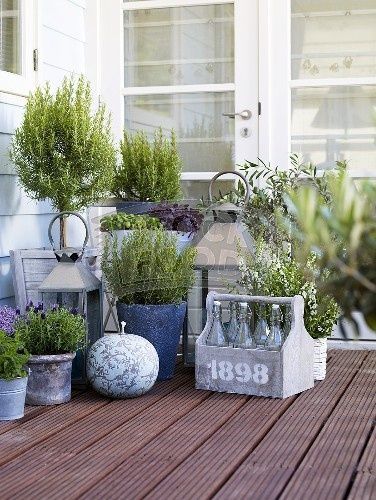 23 terrace garden rustic
 ideas