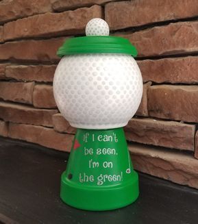 DIY Golf Gift For Dad -   24 clay crafts for dad
 ideas