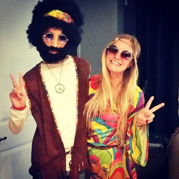 21 DIY Couples Costumes for Halloween -   24 diy costume hippie ideas