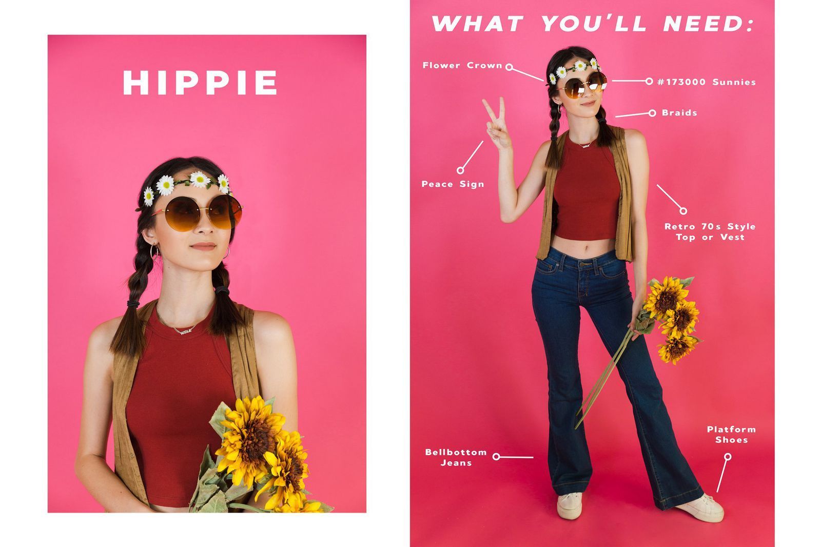 24 diy costume hippie ideas