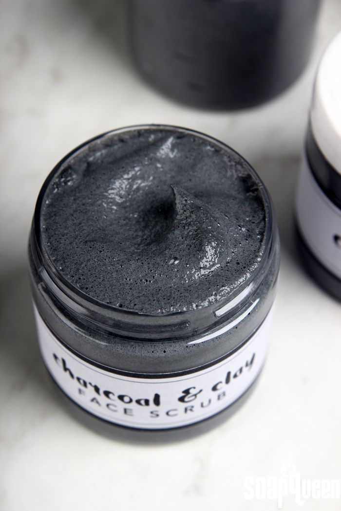 Cleansing Charcoal Facial Scrub DIY -   24 diy face scrub
 ideas
