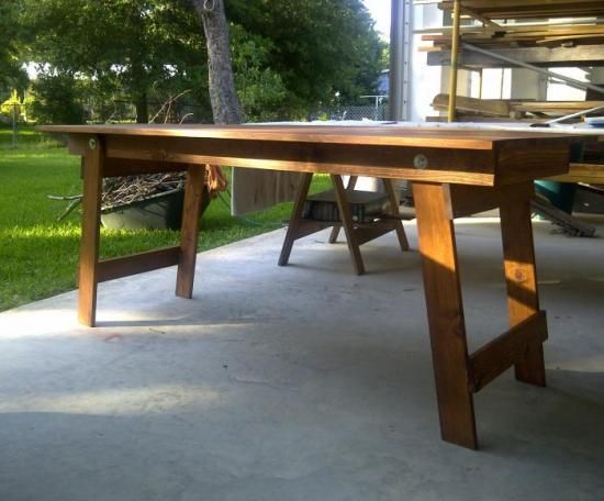 Free Woodworking Plans to Build a Fabulous Folding Table | The Design Confidential -   24 folding crafts table
 ideas