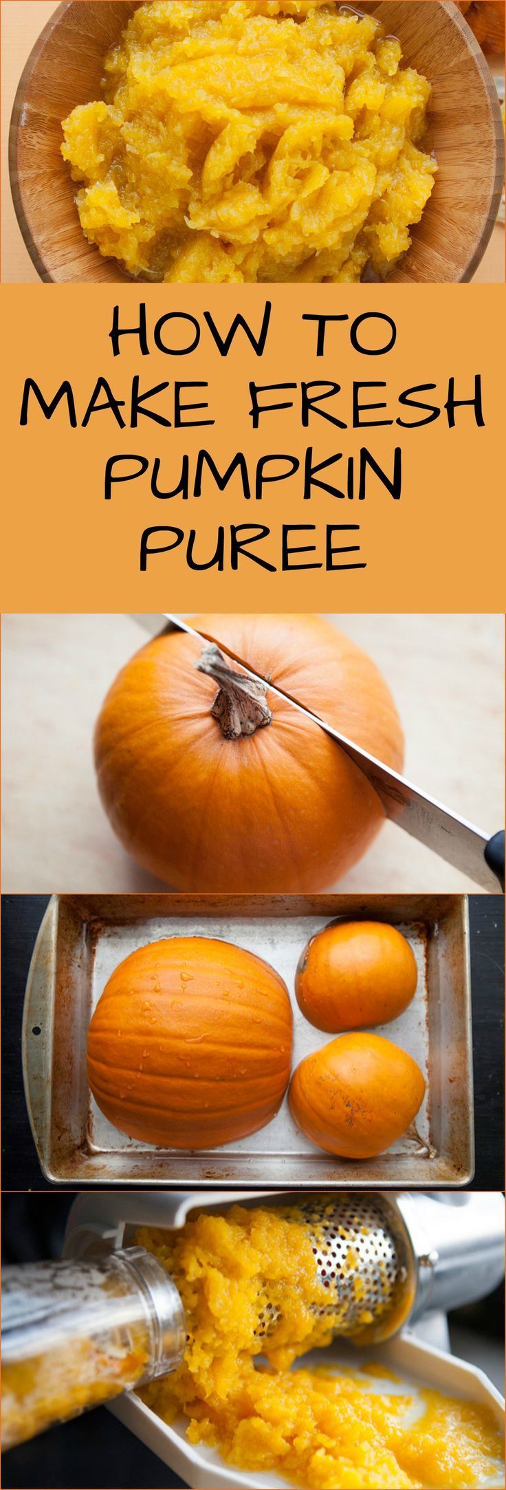 How to Make Fresh Pumpkin Puree -   24 fresh pumpkin recipes
 ideas