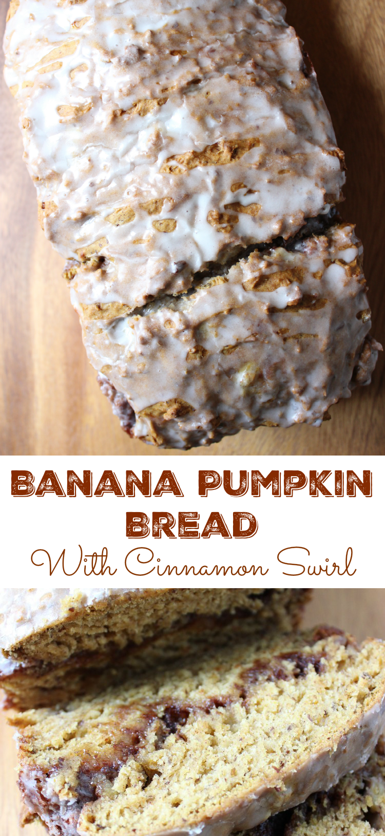 Banana Pumpkin Bread with Cinnamon Swirl -   24 fresh pumpkin recipes
 ideas