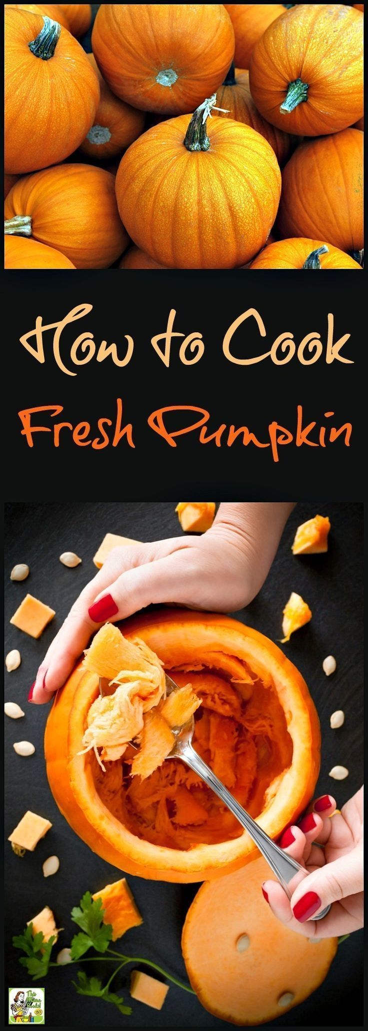 Want to know how to cook fresh pumpkin for Halloween and Thanksgiving recipes? It's easy to do! Plus two ways on how to cook pumpkin seeds. Click to get the pumpkin puree recipe! -   24 fresh pumpkin recipes
 ideas