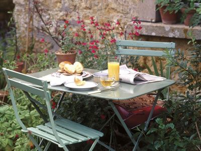 7 Steps to a Chemical-Free Yard and Garden -   24 garden seating tea time
 ideas