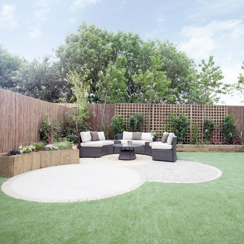 Strata Homes show how creating curves in your garden can soften the look without the need to spend a fortune on hundreds of plants. It's a great way to quickly make your mark on a new build garden. -   24 garden wall how to build
 ideas