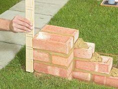 How to Build a Brick Garden Wall -   24 garden wall how to build
 ideas