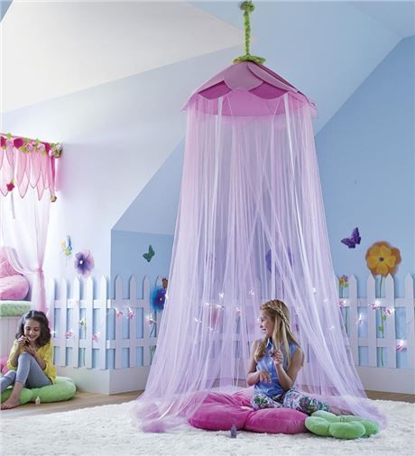 Secret Garden Hideaway and Make an Entrance Special So cute for a little girl! -   24 girls garden room
 ideas