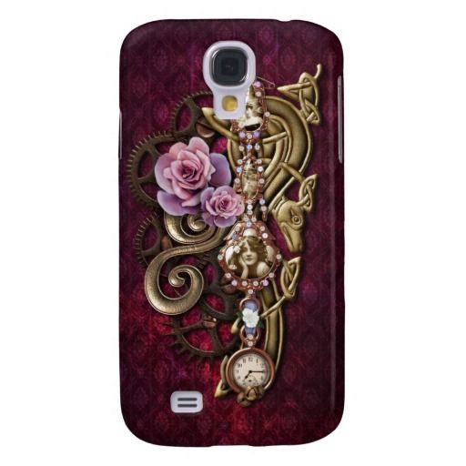 Steampunk Girly Samsung Galaxy S4 Case -   24 girly vintage style
 ideas