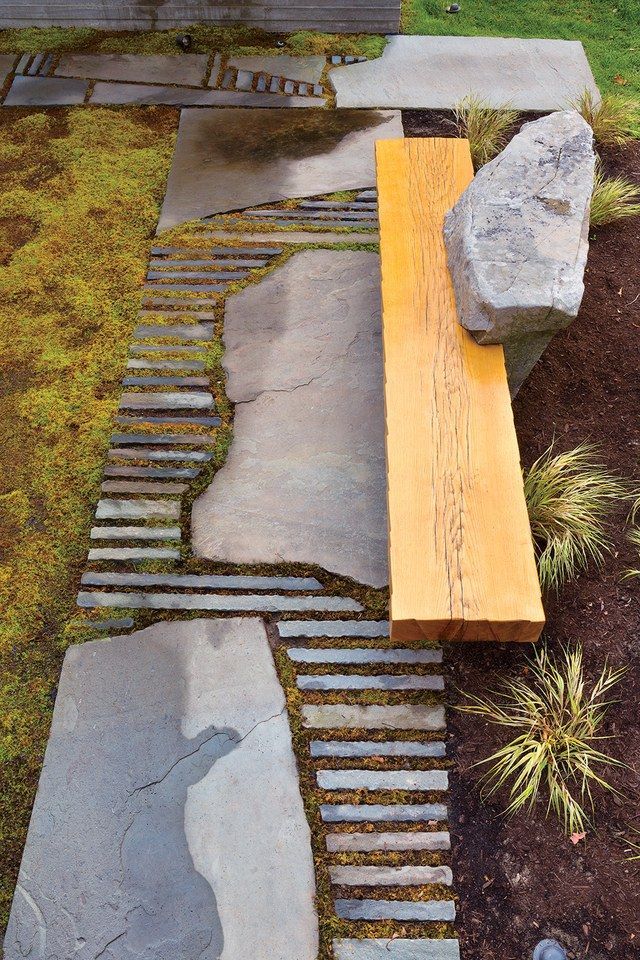 5 Great Landscape Designers and Photos of Their Most Spectacular Gardens -   24 green garden bench
 ideas