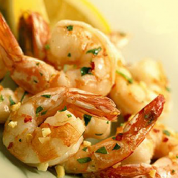 Garlic Shrimp HCG 1 lb. raw shrimp, peeled and deveined  3 cloves garlic, minced  1 (14.5oz.) can crushed tomatoes  1 med. lemon, juiced  1 pkt. Splenda or other sugar substitute  1 T. dried parsley  Salt and pepper to taste -   24 hcg diet recipes phase 1
 ideas