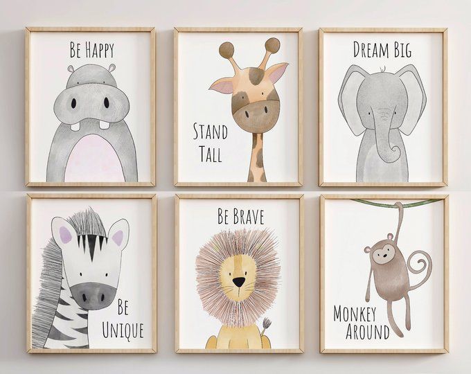 24 nursery decor animals ideas