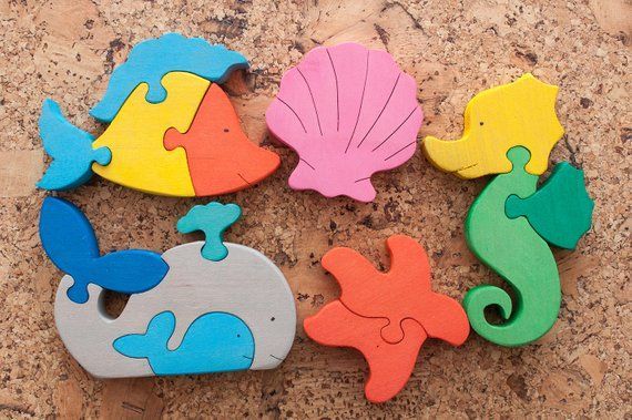 Wooden puzzle for kids. Nursery decor. Wooden animals, wooden toys, Family gift for family, wooden souvenir. Christmas gift, Balancer Game -   24 nursery decor animals ideas