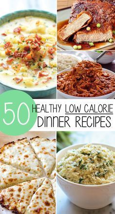 50 Healthy Low Calorie Weight Loss Dinner Recipes! -   24 skinny dinner recipes
 ideas