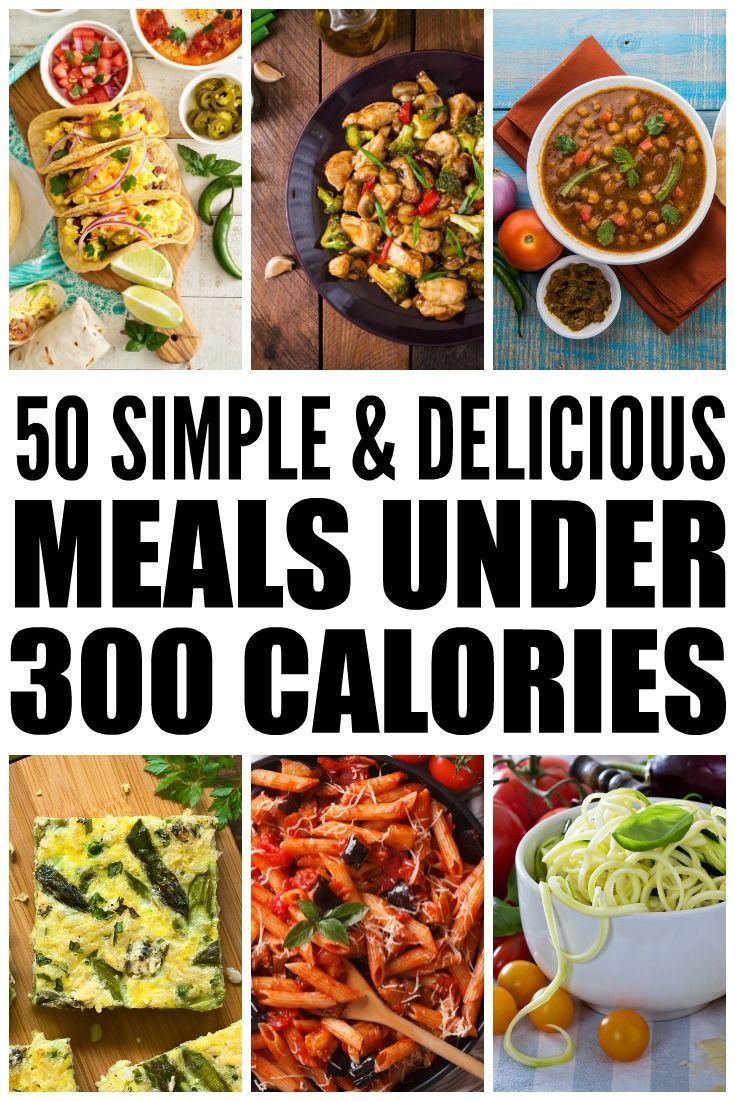 50 Meals Under 300 Calories: How to Lose Weight Without Starving! -   24 skinny dinner recipes
 ideas