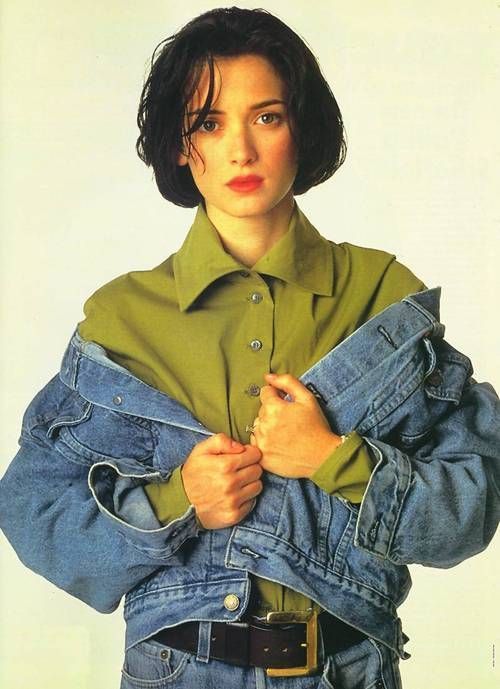 Winona Ryder: 90’s Style Icon -   24 style icons 1990s
 ideas