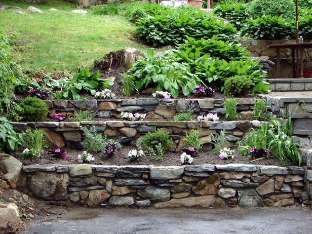How to Build Tiered Garden Walls -   24 tiered garden decking
 ideas