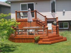 two tier deck townhouse - Google Search -   24 tiered garden decking
 ideas