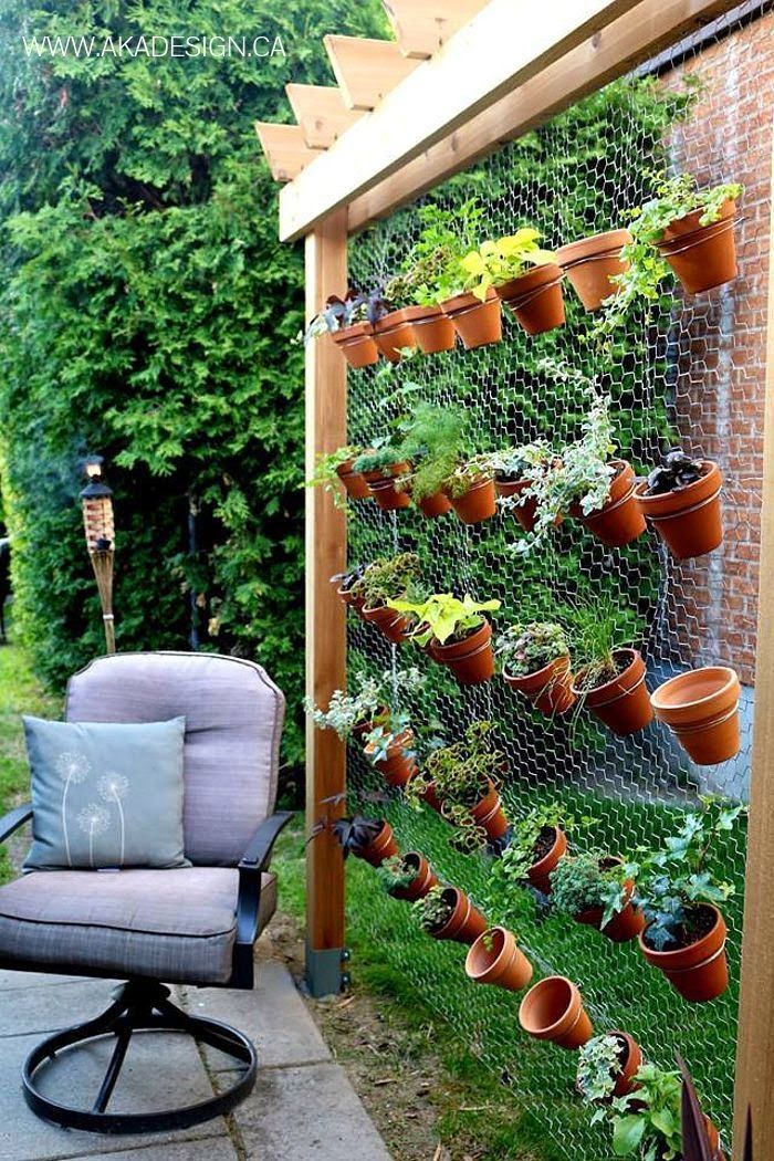 24 urban garden wall
 ideas