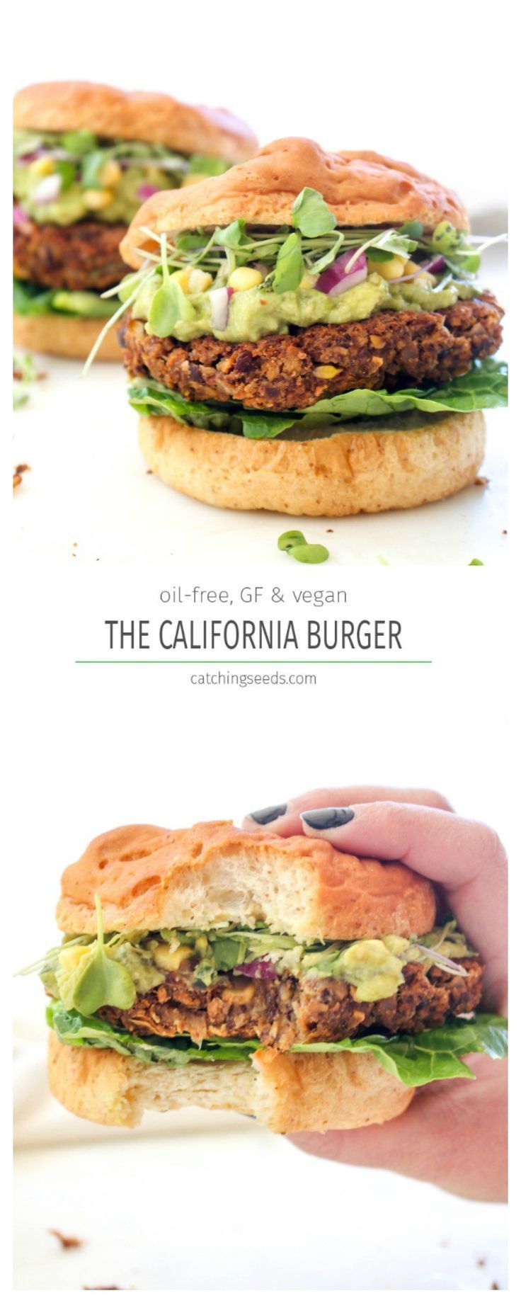 California Burger -   24 vegan recipes dinner
 ideas