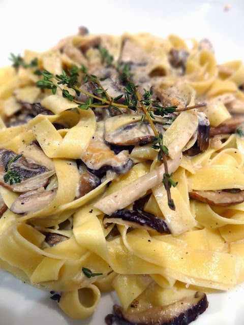 Scrumpdillyicious: Wild Mushroom Tagliatelle with Marsala Cream Sauce -   24 wild mushroom recipes
 ideas