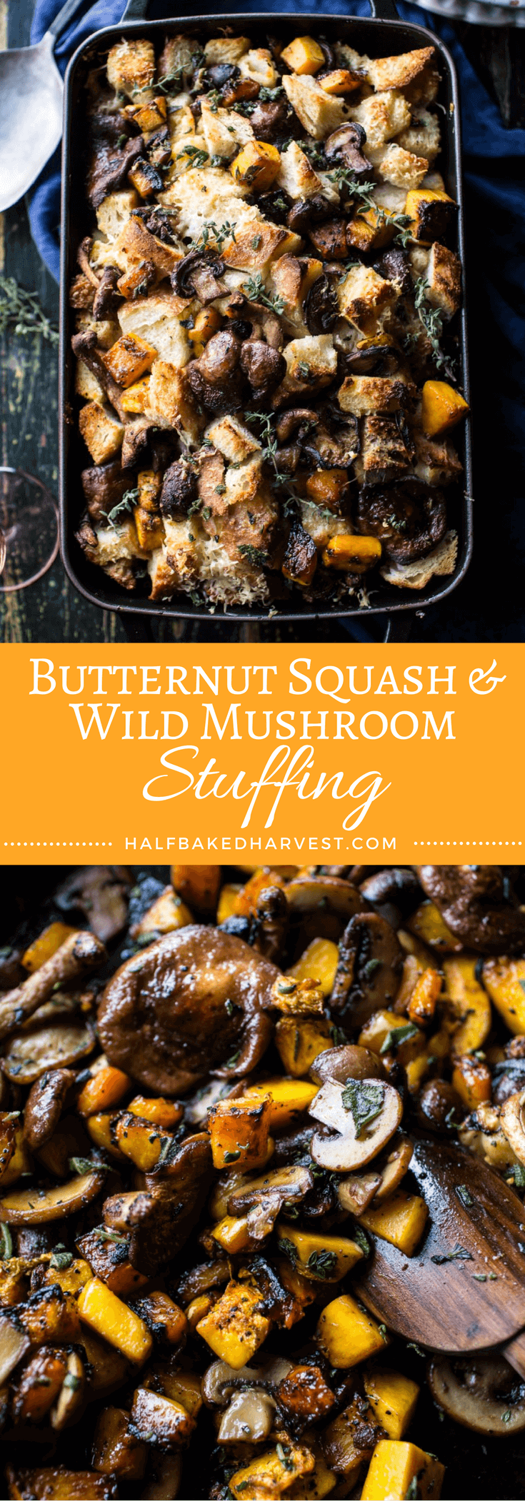 Butternut Squash and Wild Mushroom Stuffing -   24 wild mushroom recipes
 ideas
