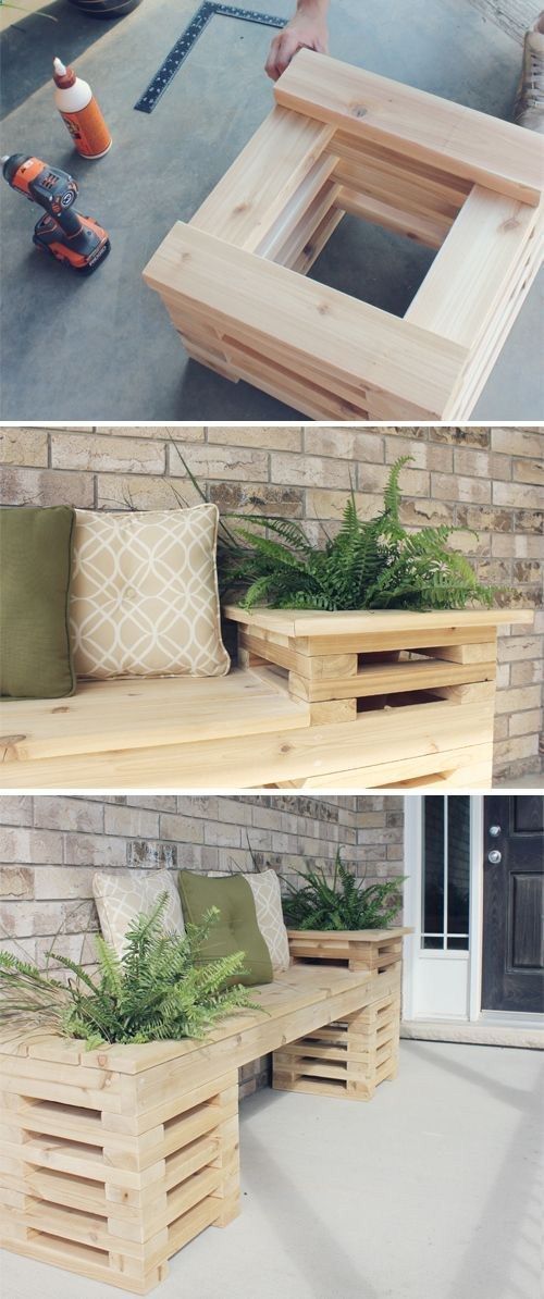 13 Awesome Outdoor Bench Projects -   25 did garden bench
 ideas